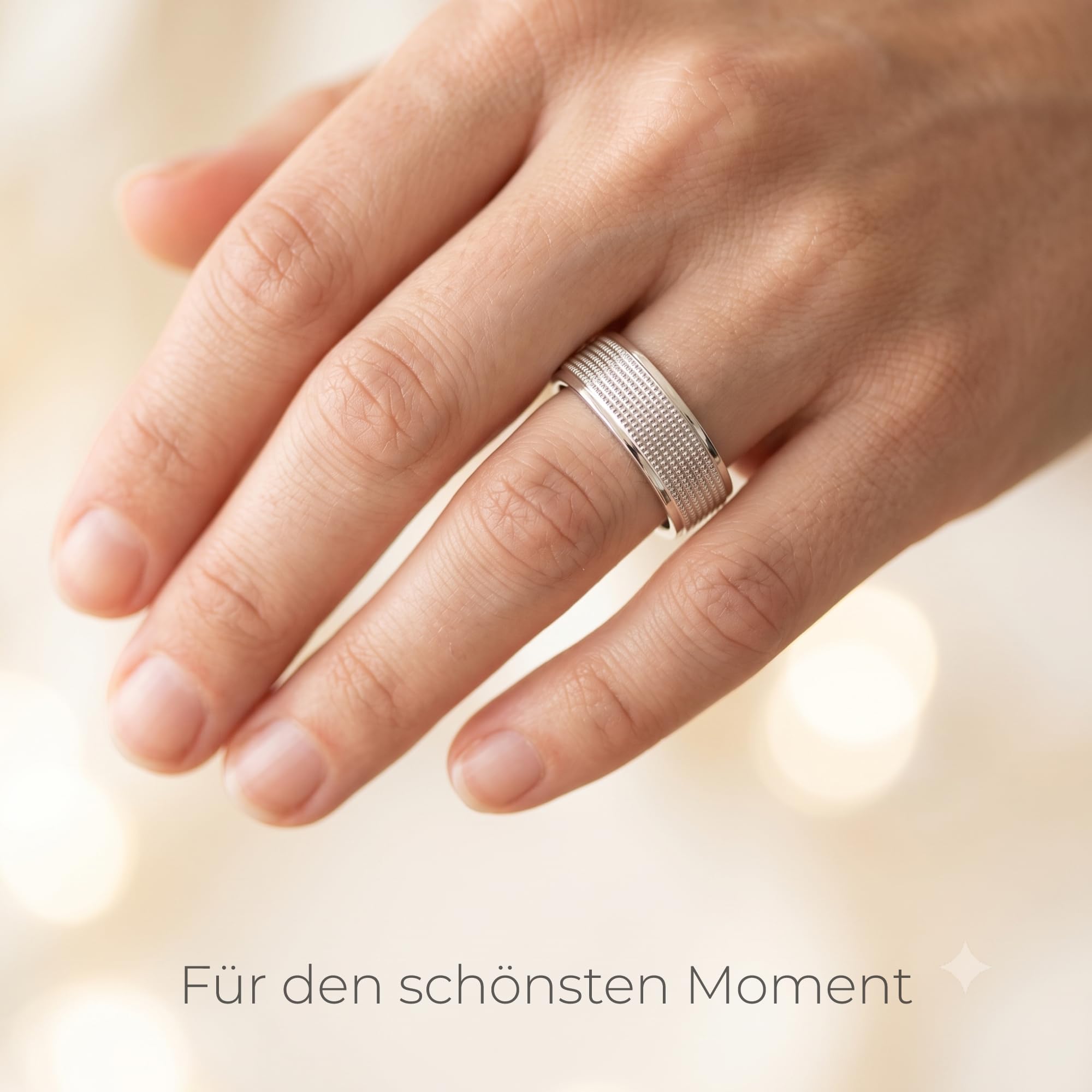 Kolibri Rings 925 Silber Freundschaftsring Partnerring Ehering Unisex Ring - Gratis Gravur und Etui