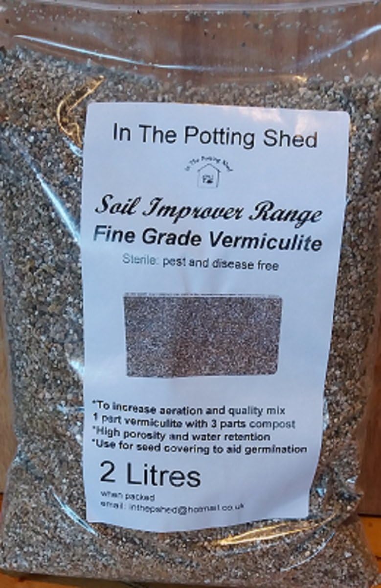 Vermiculite fine Grade 2 Litre Bag