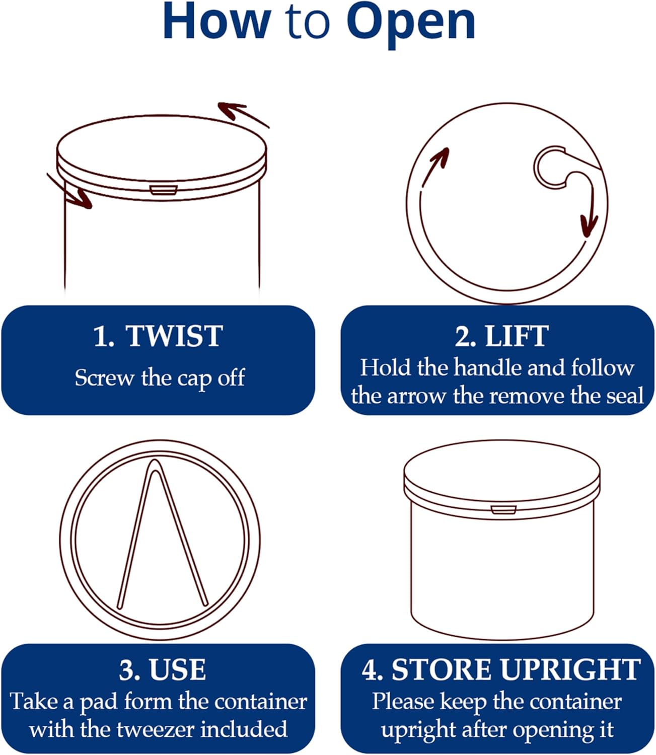 Re.SPN PHA Succinic Acid Calming Toner Pads – Daily Exfoliating, Hydrating and Soothing with CICA, Caffeine, Non-comedogenic, Vegan, Glass Skin, K-Beauty (70 Count) - Image 7