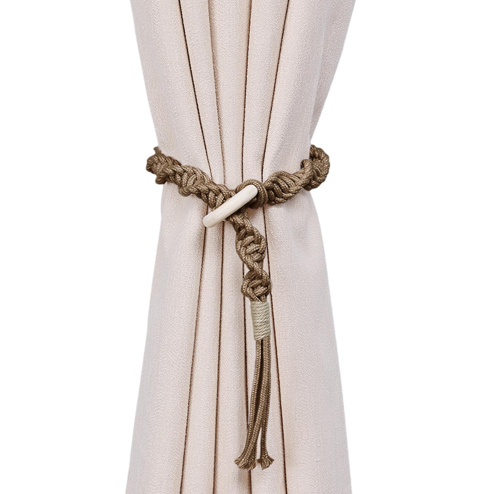 Simple Curtain Holder Ties Holdbacks Decorative Tiebacks for Quick Installation Rope