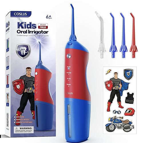 Miniatura 2 de COSLUS Flosser dental de agua para los dientes y el irrigador dental del agua para los niños
