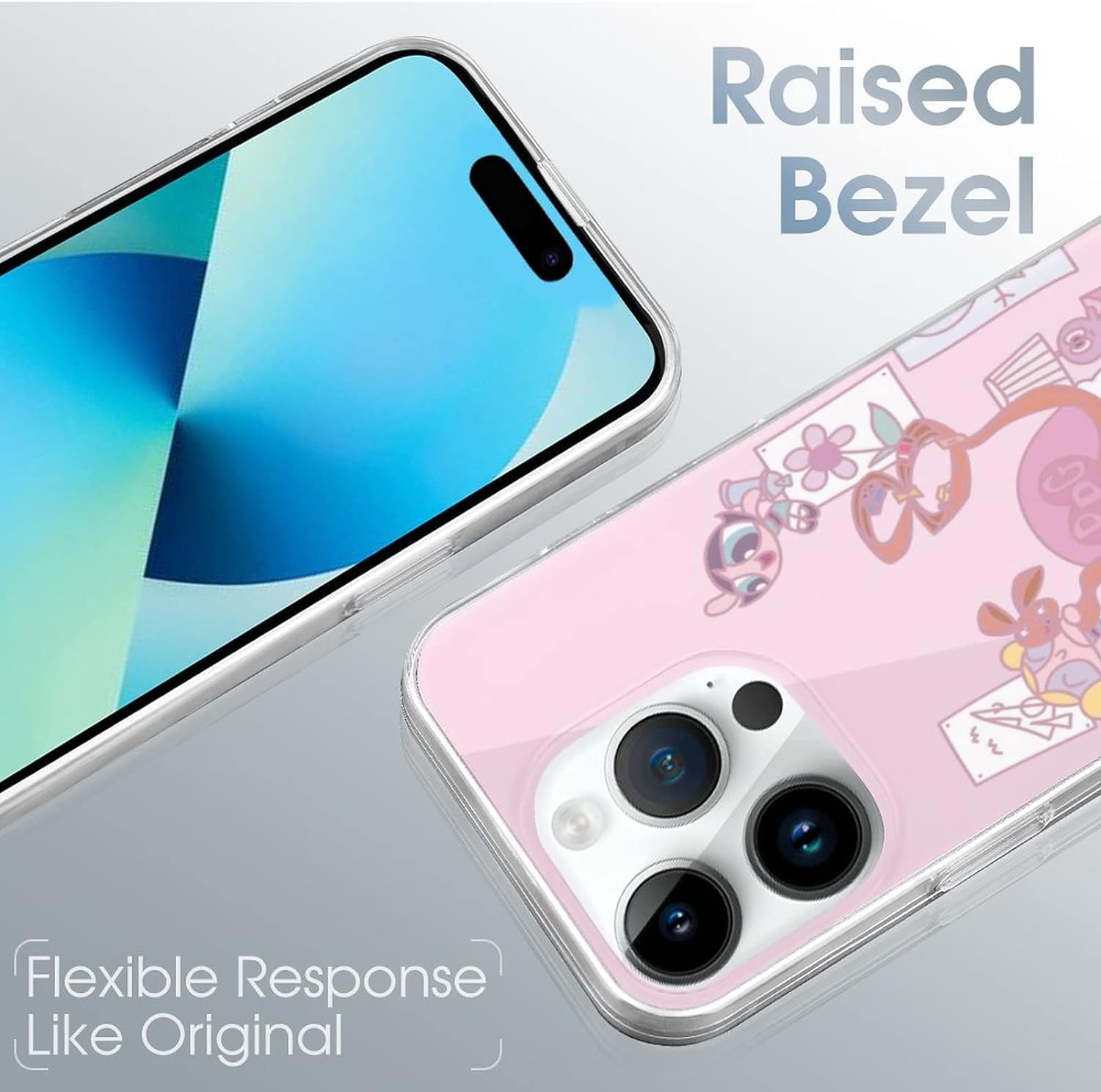 Amazon.co.jp: パワーパフガールズ IPhone 15 Pro ケース最新しい軽量