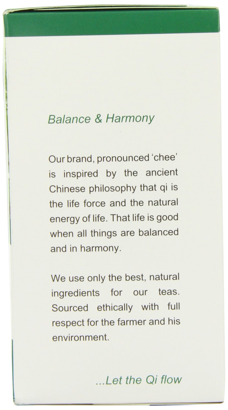 Qi Teas Organic Green 80 Teabags (Pack of 5, Total 400 Teabags)
