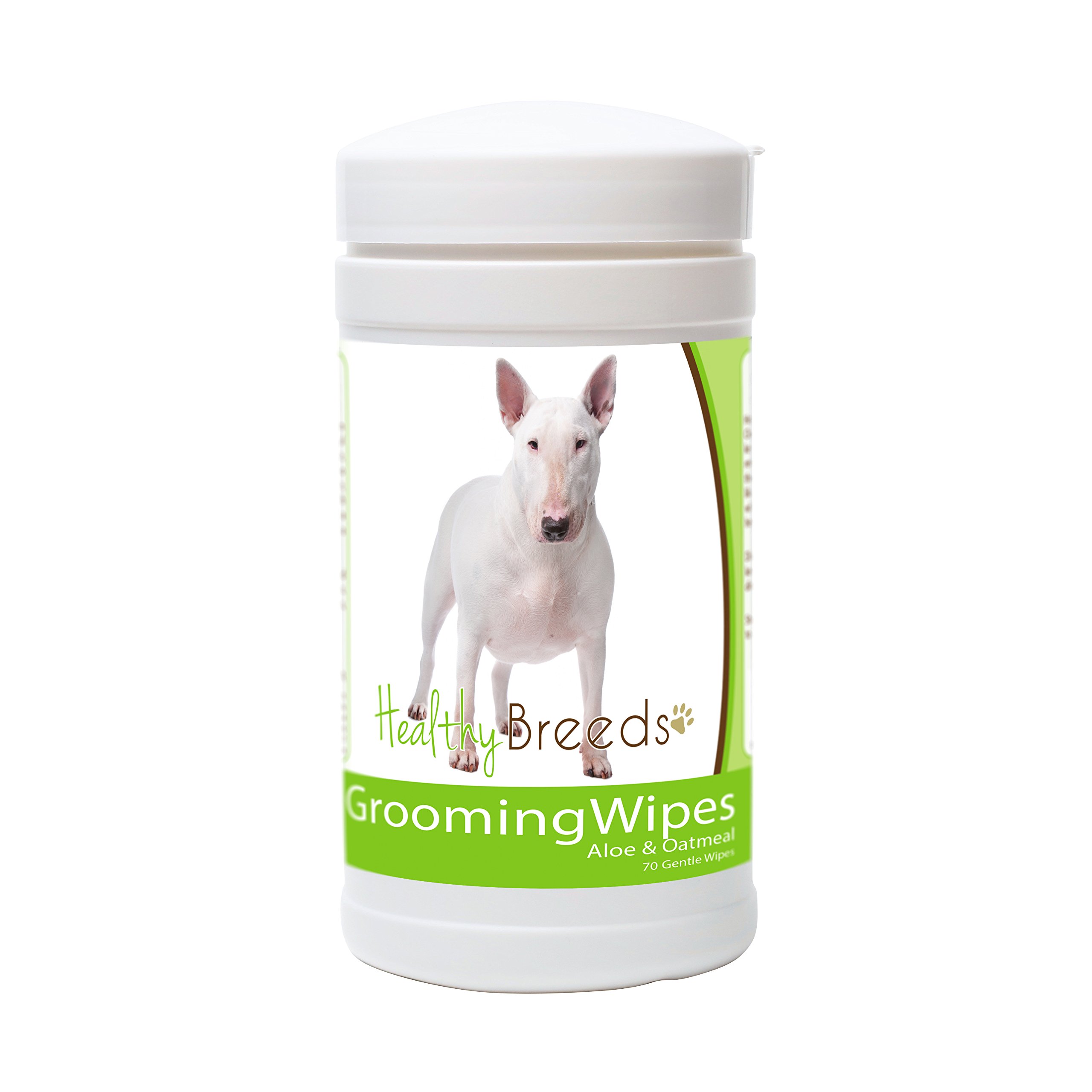 Healthy Breeds Bull Terrier Grooming Wipes 70 Count