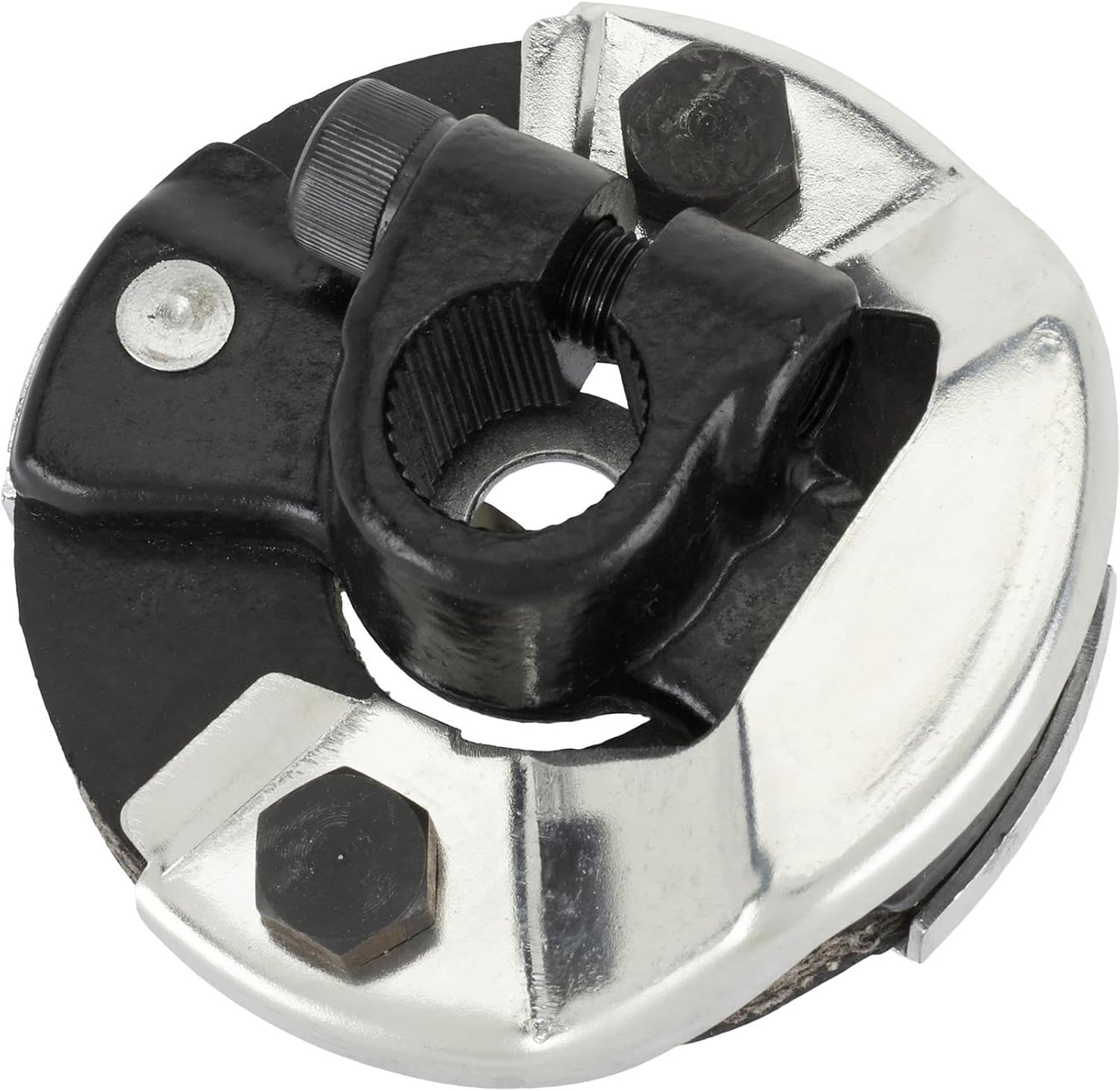 Speedway Motors 3/4 Inch‑36 Rag Joint Universal Steering Coupler for Classic Cars and Trucks, 3/4-36 Spline Fits Steering Column Plate to Steering Box