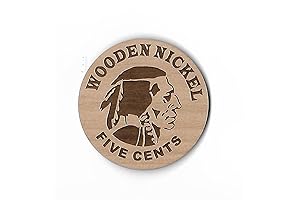Personalized Blank Wooden Tokens