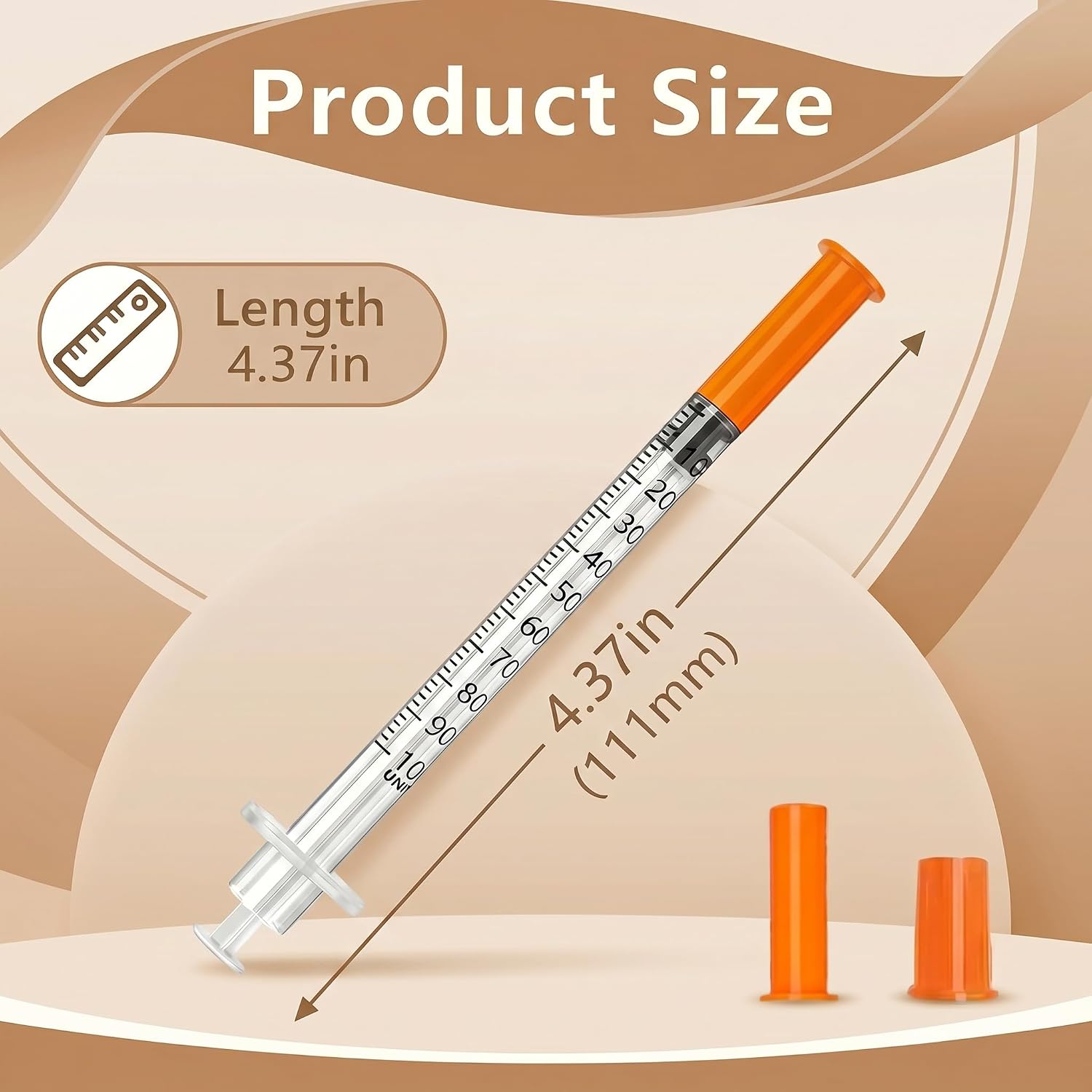 1ml 31G 1/4" (6mm), Individually Wrapped, Box of 100