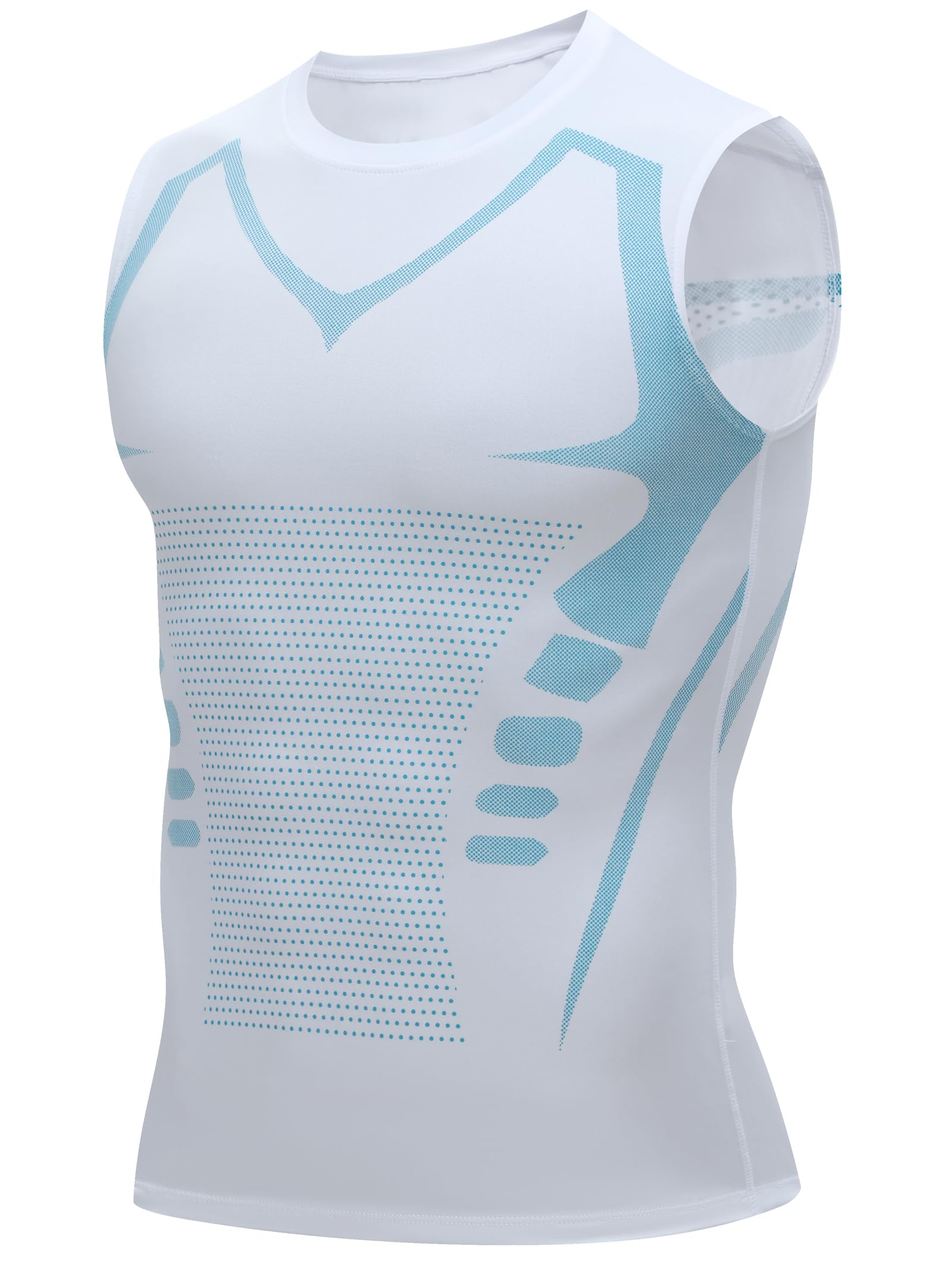 Mens Tank Tops,Running Dry Fit Gym Shirt, Sleeveless Muscle Workout Shirts