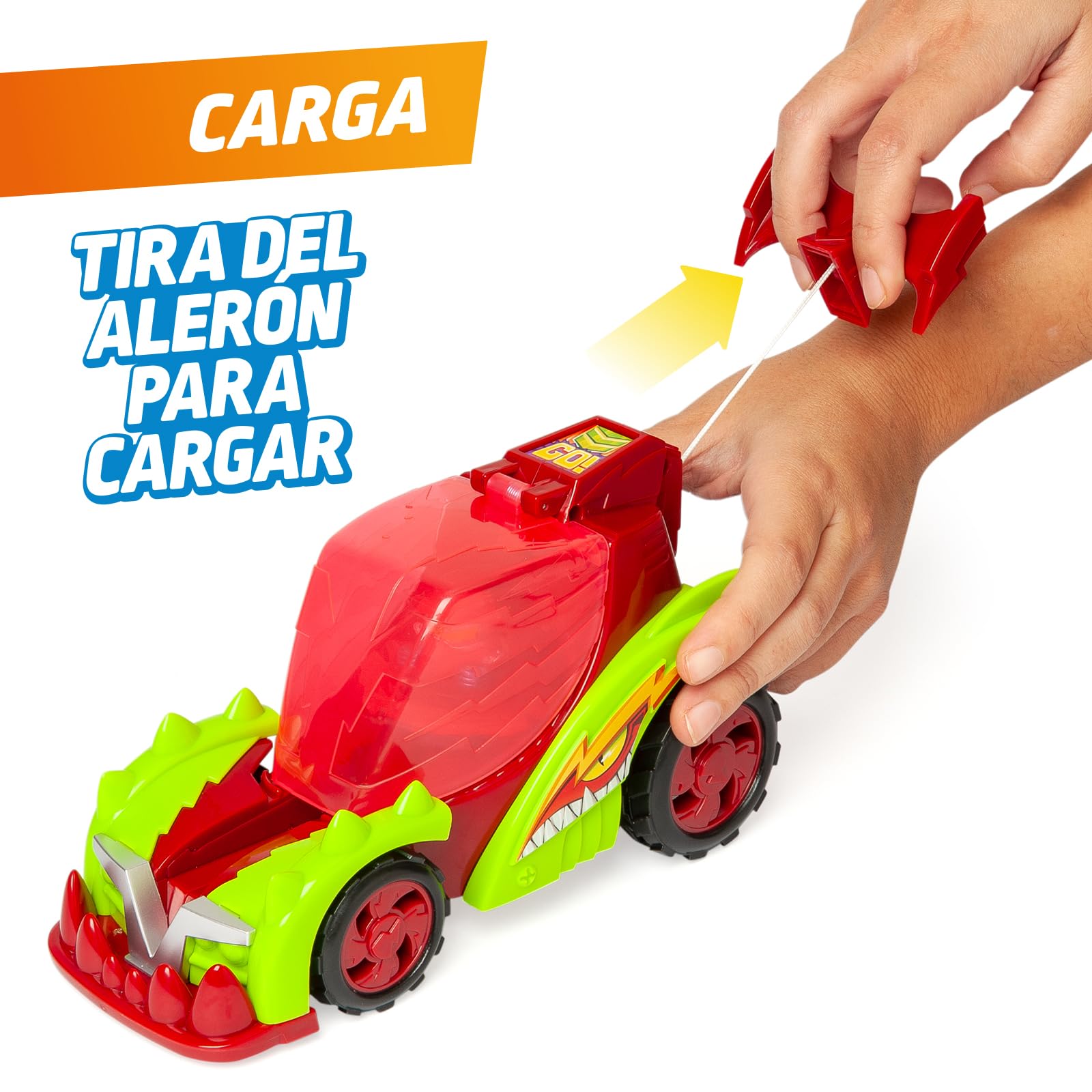 SUPERTHINGS KAZOOM Power – Turbo Spinner Villano. Vehículo con Lanzador de peonza. Incluye 1 Turbo Spinner y 1 Kazoom Exclusivo. — view 5