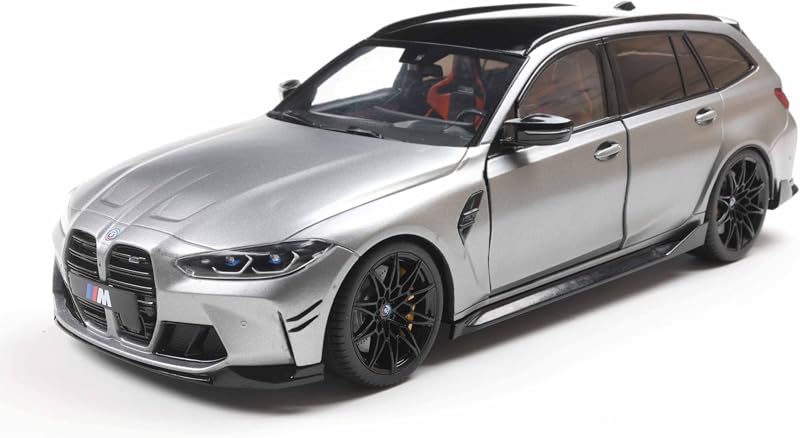1:18 Scale BMW M3 (G81) Touring with Performance Parts Frozen Pure Grey Metallic 2024 Diecast Model Car S1813702