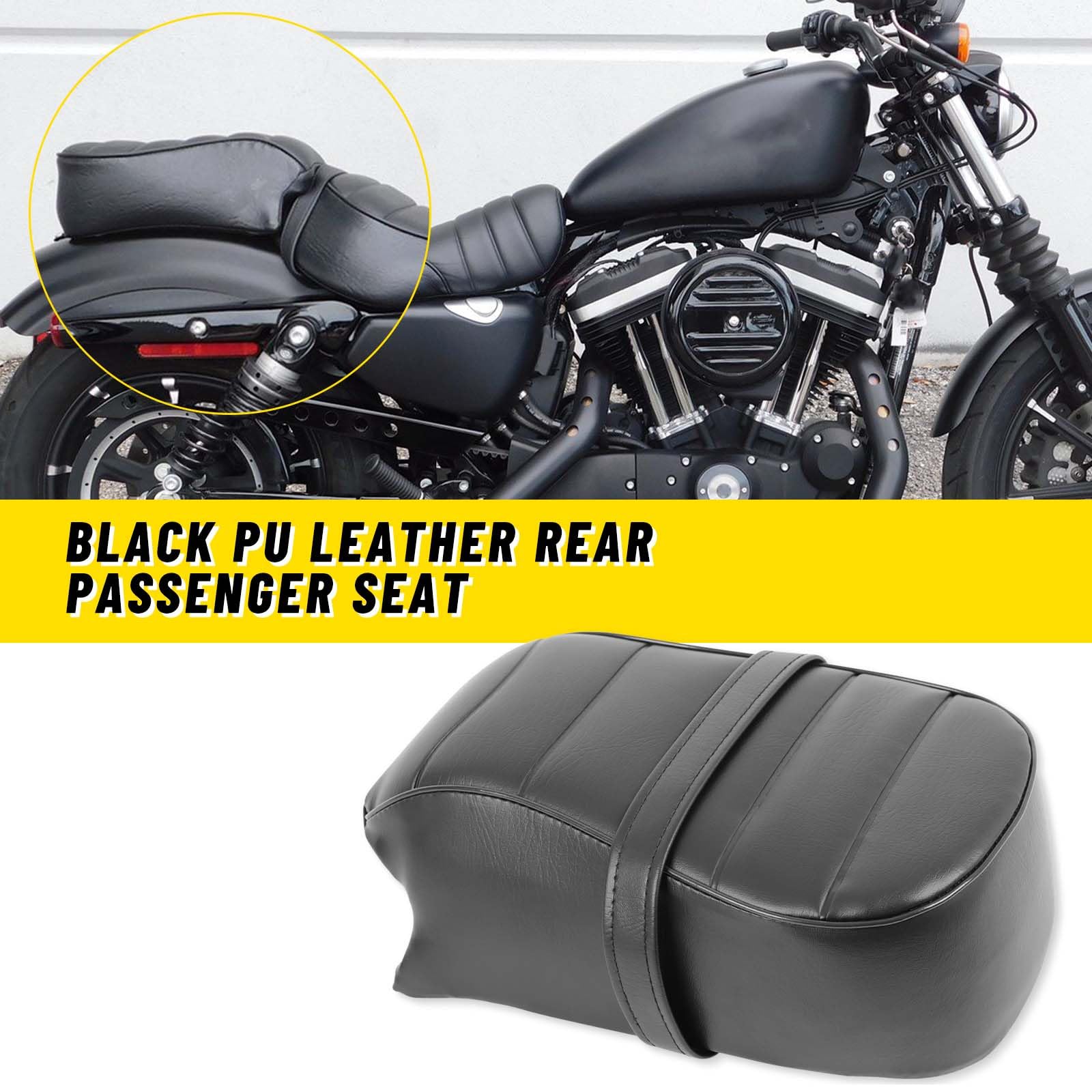 DREAMIZER Sedile Passeggero per Moto Compatibile con Harley Davidson Sportster Iron 883 XL883N 2016-2022