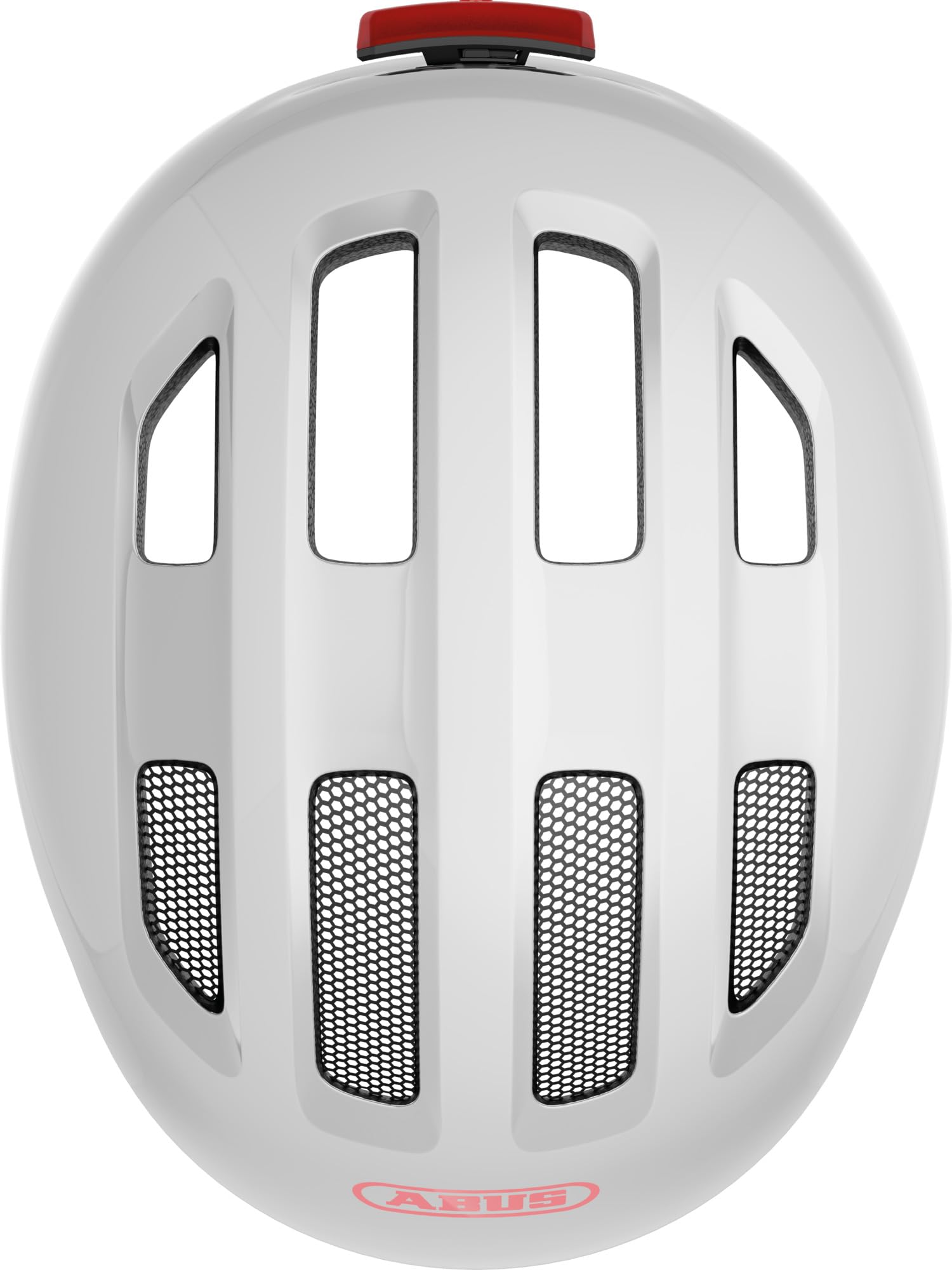 ABUS Smiley 3.0 ACE kask dziecięcy LED, kask rowerowy ze światłem, głębokie dopasowanie i miejsce na warkocz, dla dziewcząt i chłopców