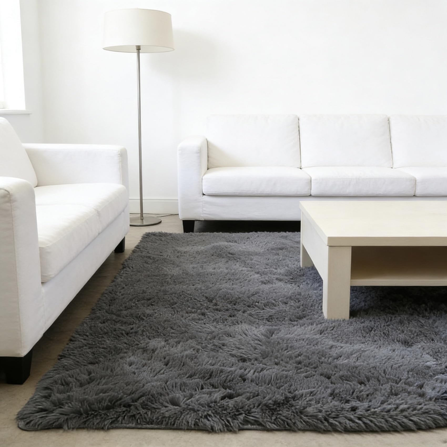 Tapis de salon élégant de 140 x 275 cm avec finition premium ultra douce