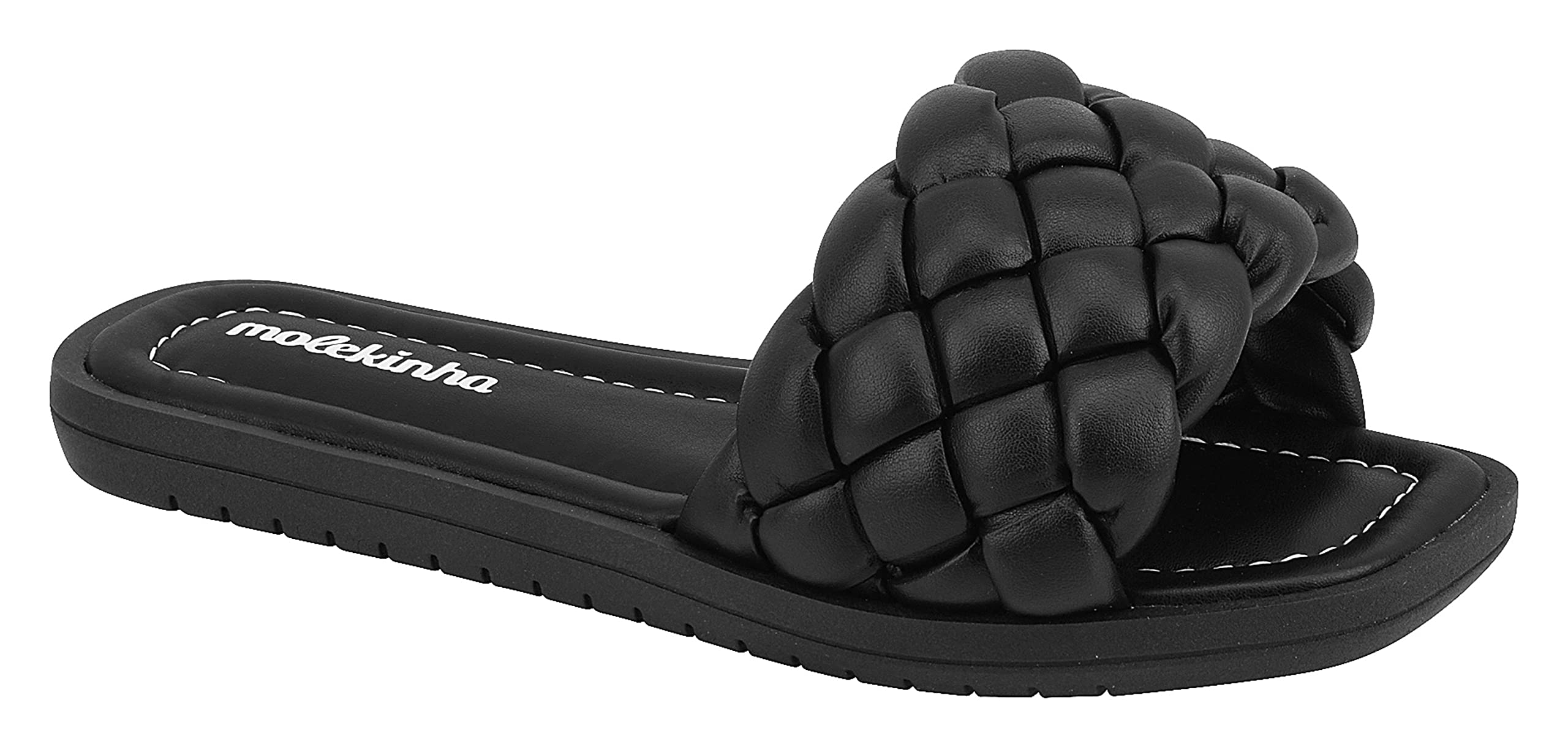 Molekinha Hattie Girls Open Back Flat Sandals Made in Brazil