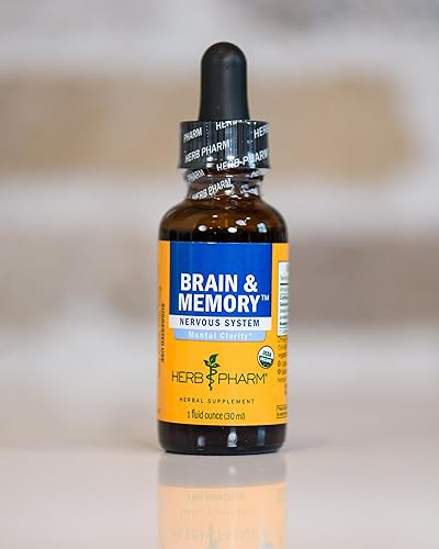 Miniatura 8 de Herb Pharm Fórmula de hierbas líquida para cerebro y memoria con ginkgo para memoria y concentración 1 onza