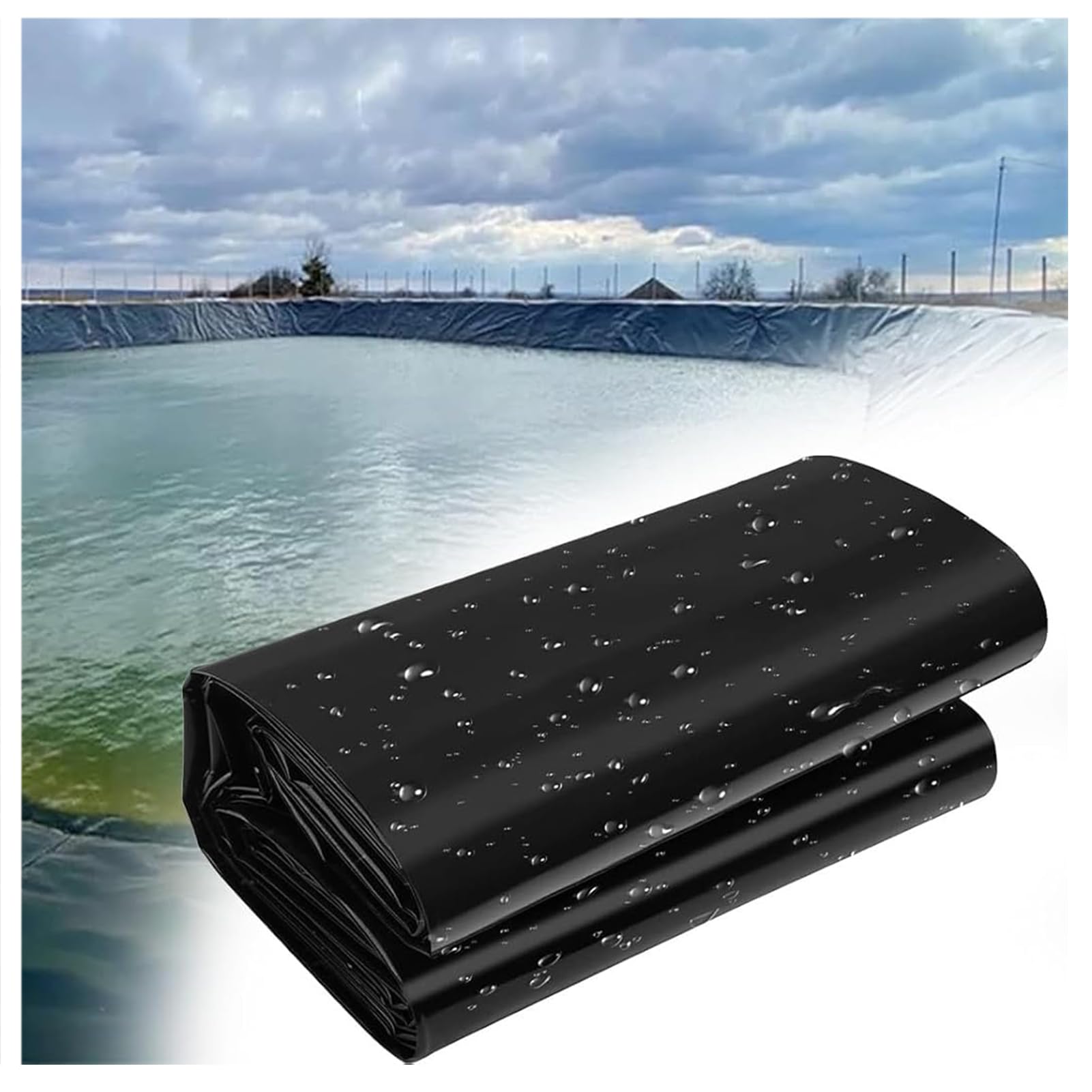 Revêtement de bassin anti-perforation pour réparer une fuite de fond de piscine