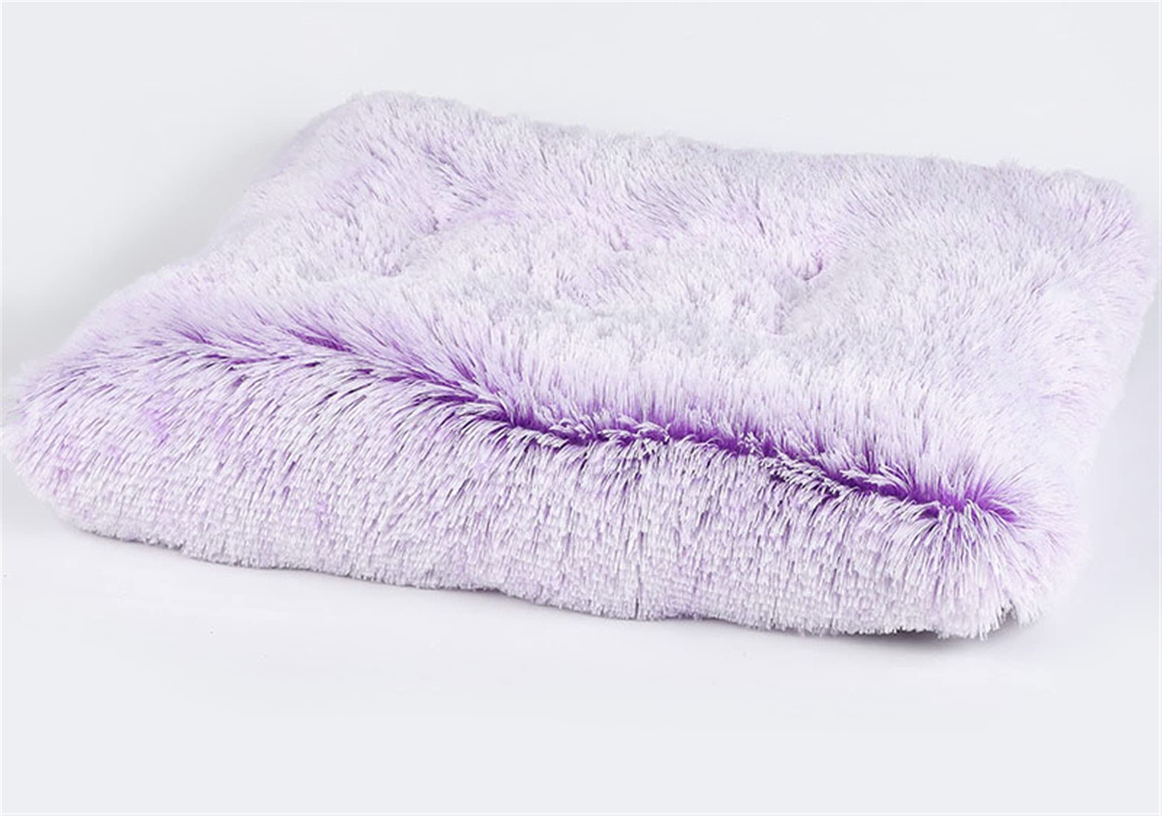 Liveinu Cama Antiestres Perro Cama Relajante Para Perros Gattos Sofá Rectangular Suave De Felpa Invierno Cueva Para Mascotas Lavable Con Parte Inferior Antideslizante Albaricoque M