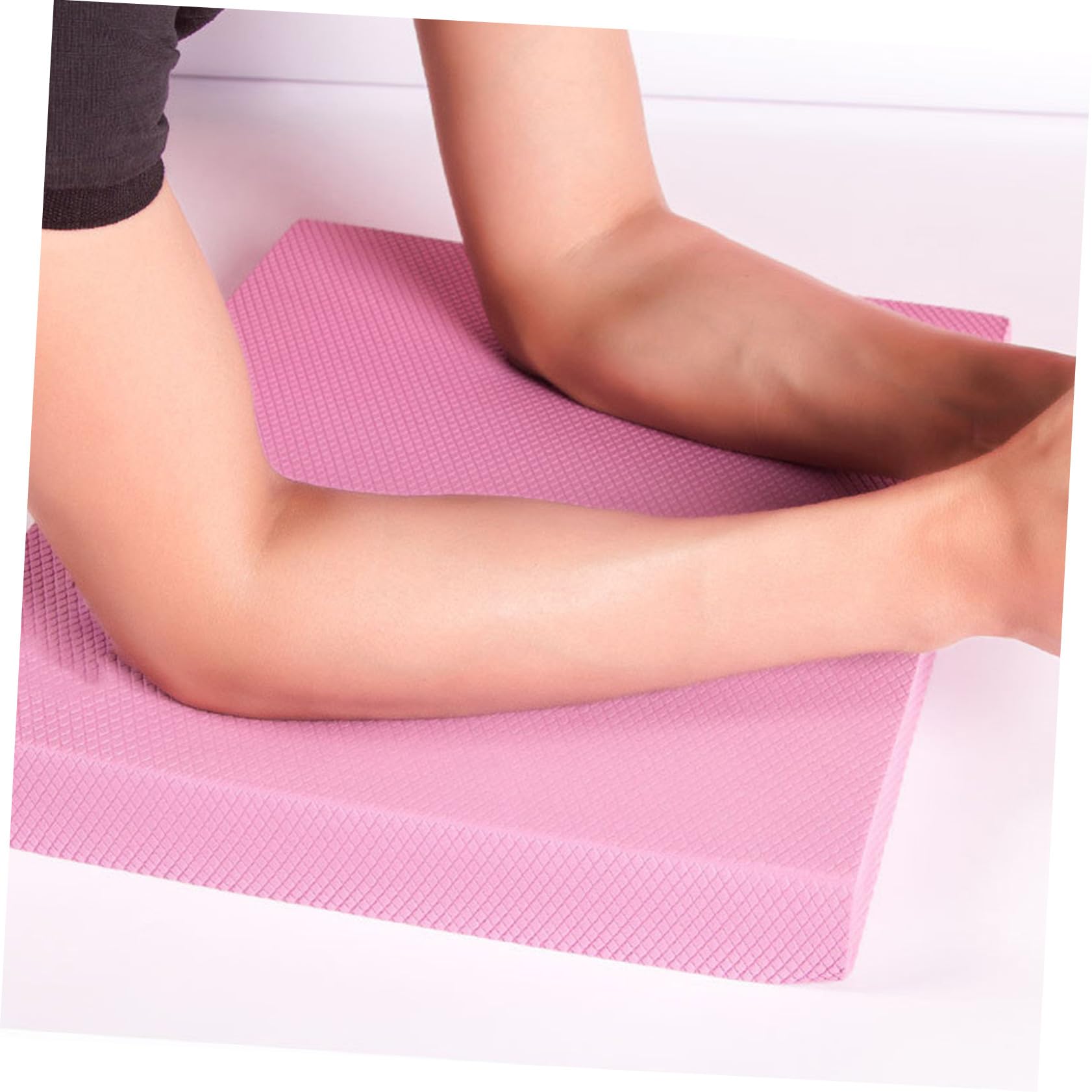 Gatuida Cuscino Balance in Tpe Antiscivolo Rosa per Riabilitazione Fisica e Allenamento a Casa, Comfort a Piedi Nudi, Forma Ovale per Stabilità e Supporto Articolare