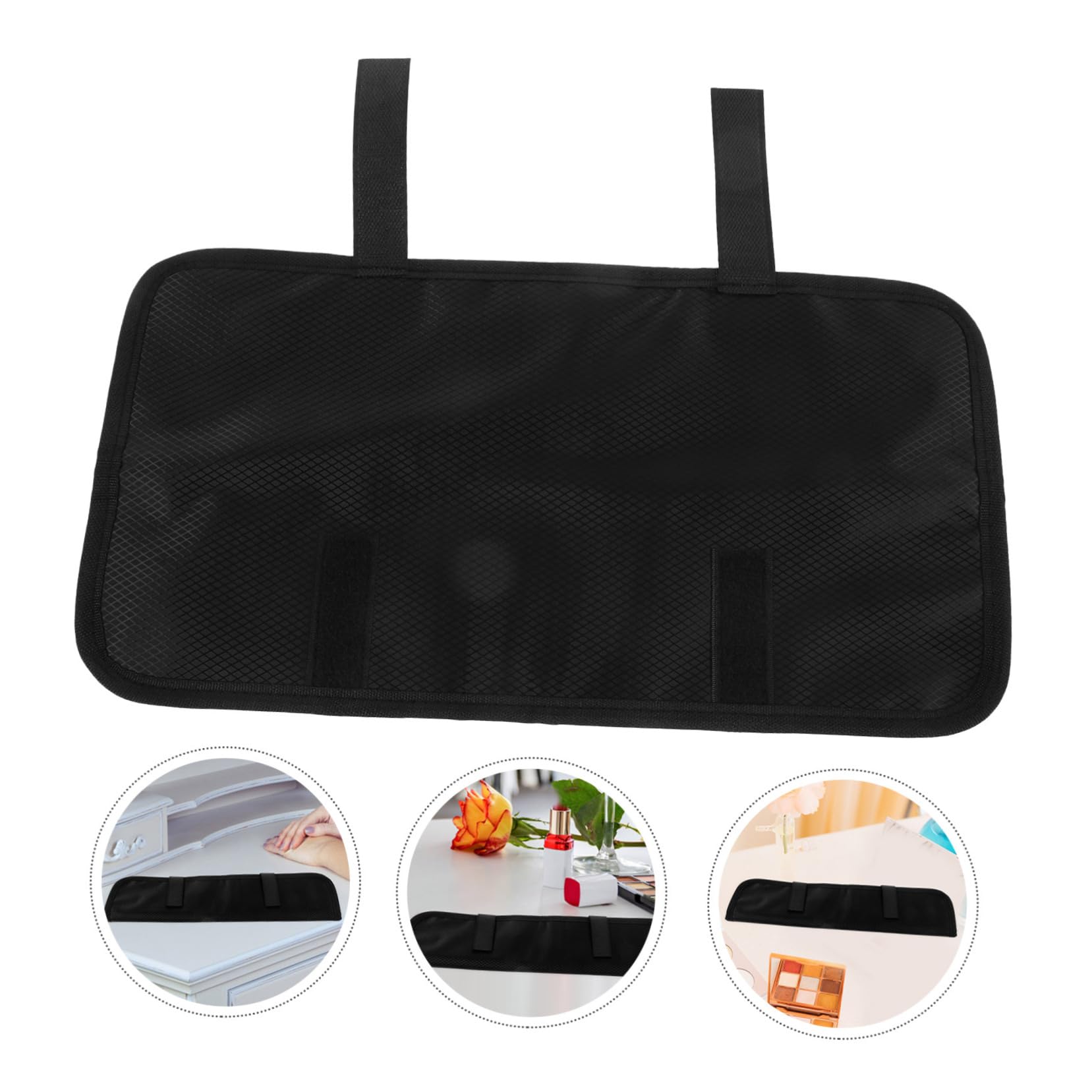 Baluue 5stücke Haarglätter Und Lockenstab Aufbewahrungstasche Hitzebeständiger Schutz Vielseitige Reisetasche Für Haarstyling-werkzeuge Robustes Canvas-material Für Friseure Und