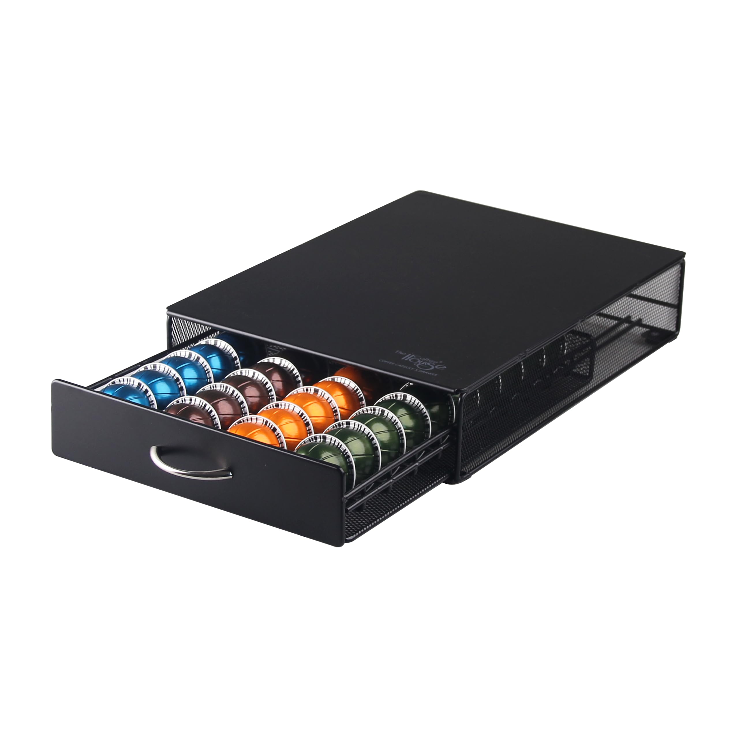 Support de rangement rotatif pour capsules de café Nespresso Vertuo 20/30/40, distributeur de capsules Vertuoline, tiroir de rangement pour capsules  15