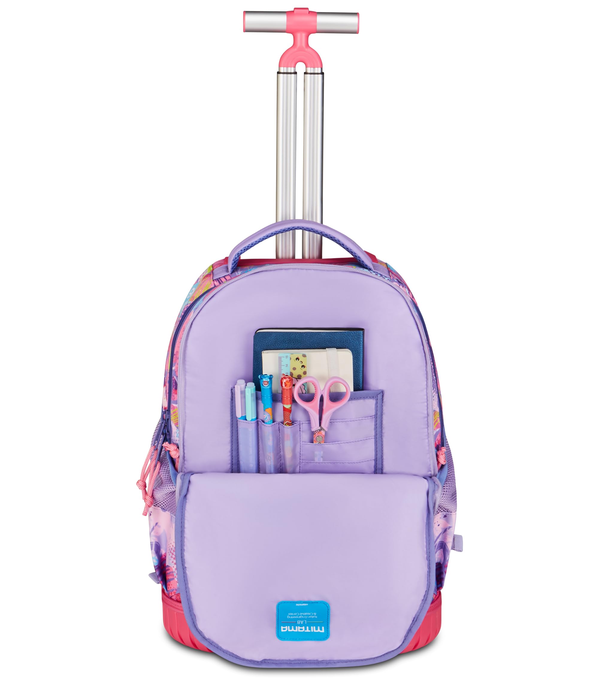 Mitama Trolley Run Extra FAIRYUNICORN, 33 Lt, Doppio Scomparto, Viola, Tasche multi funzione, bambina, Scuola elementare e media, Tempo libero e viaggi