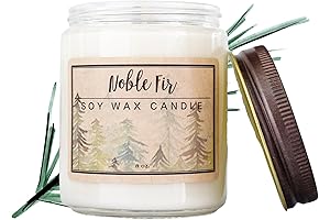 Noble Fir Christmas Tree Candle - Christmas Candles - Decorations - Gifts - Noble Fir