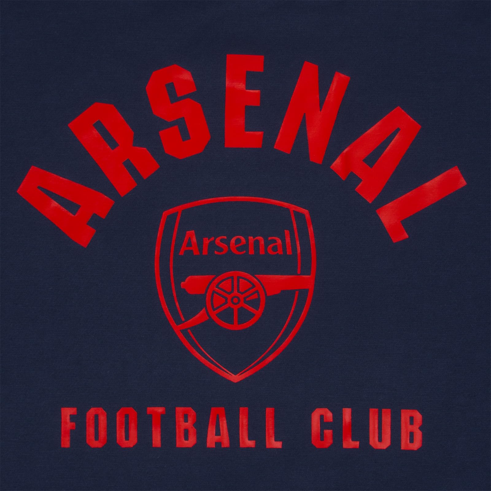 Arsenal FC Officiel - Pull Graphique à Capuche thème Football - Polaire - garçon - Bleu
