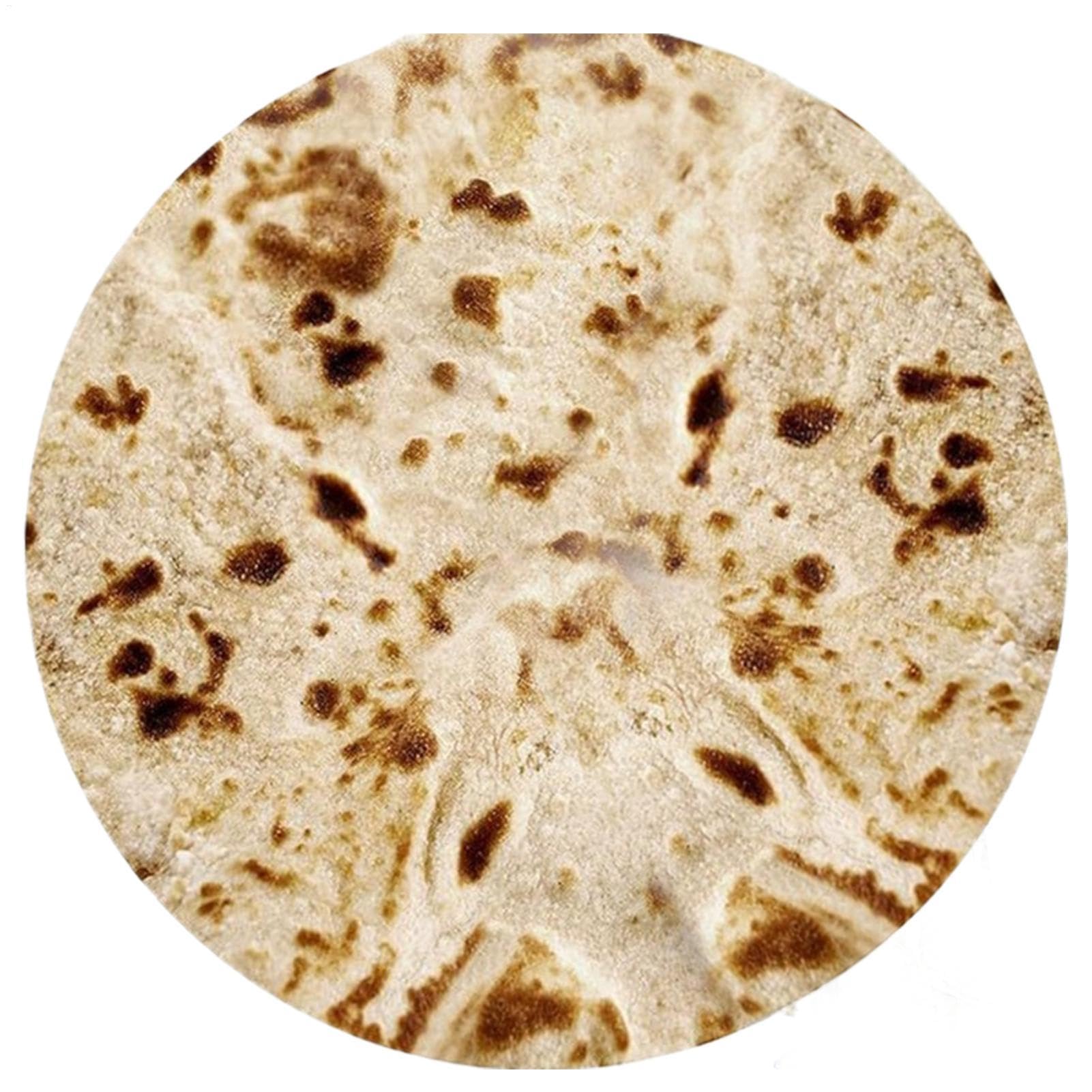 Couverture tortilla double face peluche douce et confortable pour literie adulte