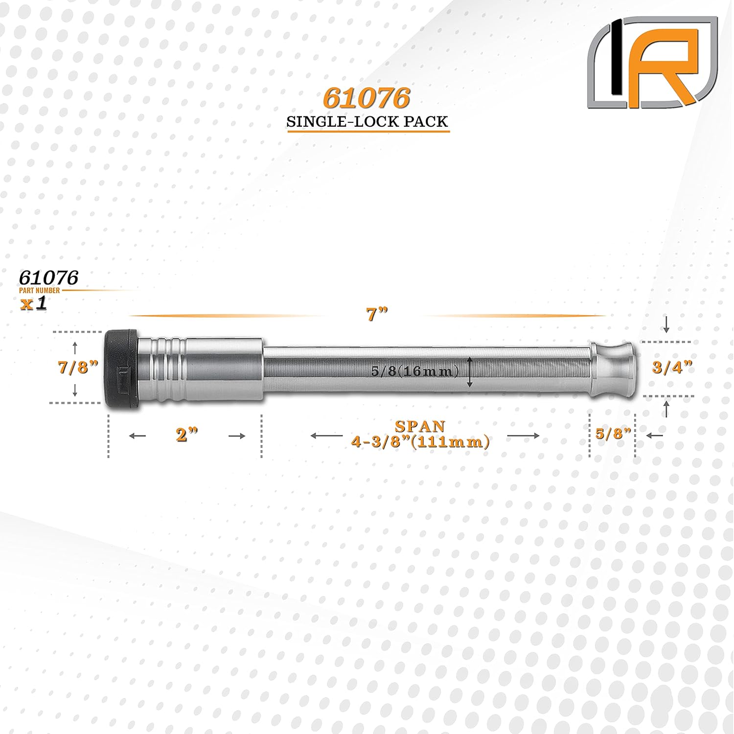 61076 | Hitch Lock for Andersen Rapid Drop Hitch - Fits Adjustable Ball Mount Only - Does NOT FIT Vehicle Receiver