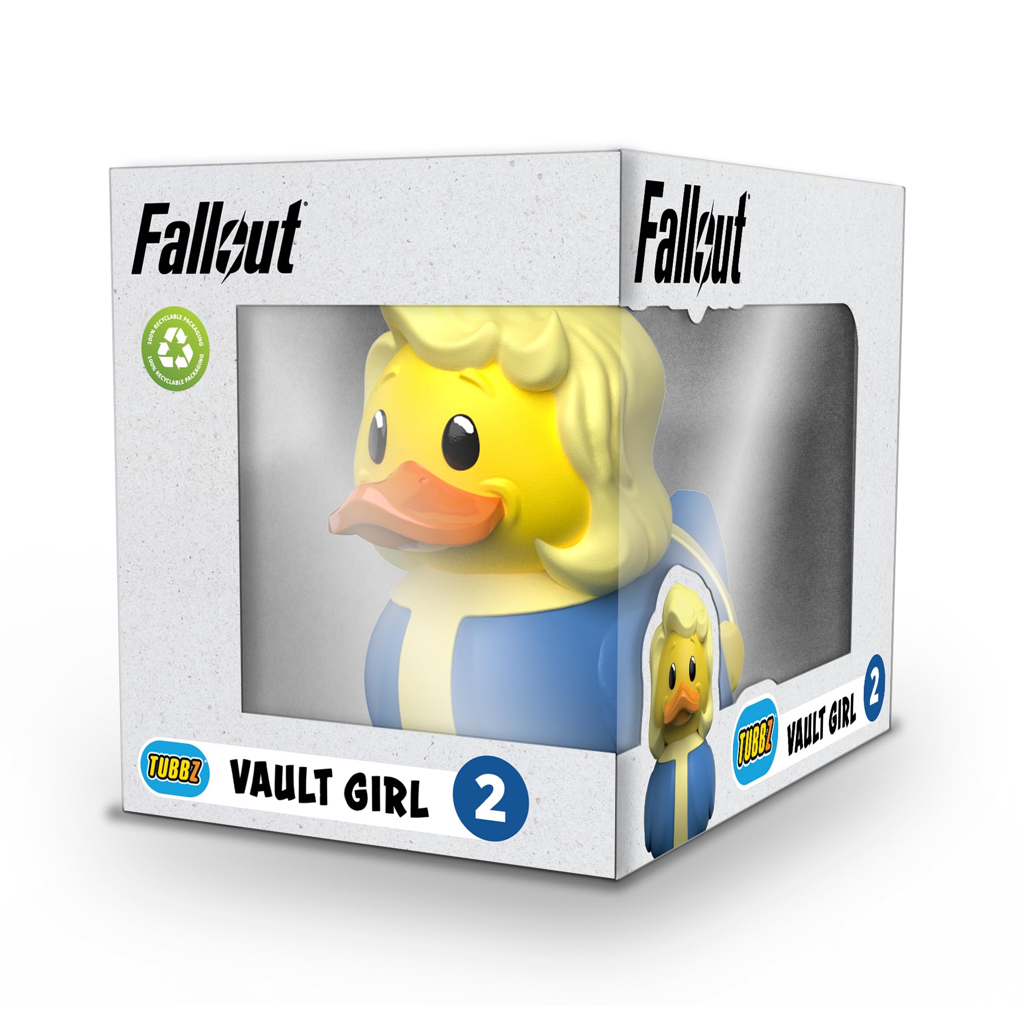 TUBBZ Boxed Edition Vault Girl Collectable Vinyl Rubber Duck Figure - Official Fallout Merchandise - Thriller TV & Video Games - Image 2
