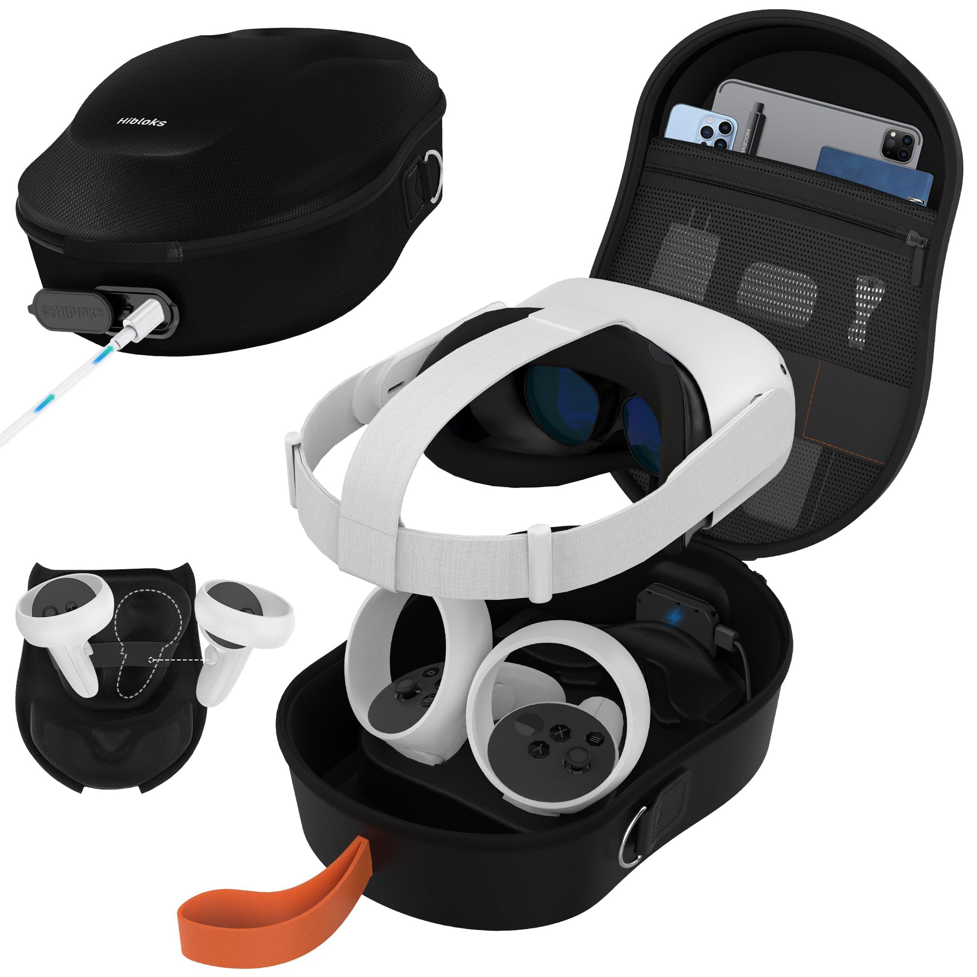 Amazon.com: HiBloks Carrying Case with Magnetic Charging for