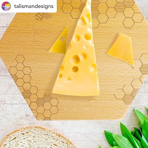 Miniatura 4 de Talisman Designs - Espátula (madera de haya), Honey Bee Collection