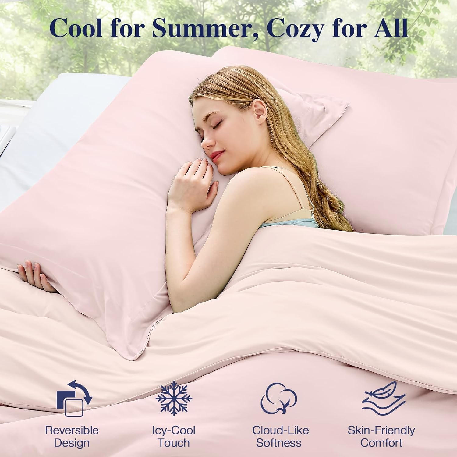  Full Comforter Sets, All Season Ultra Soft Down Alternative Bedding - 3 Piece Lightweight Bed Set Includes 1 Comforter (82"x86") and 2 Pillow Shams (20"x26"), Burnt Orange thumbnail