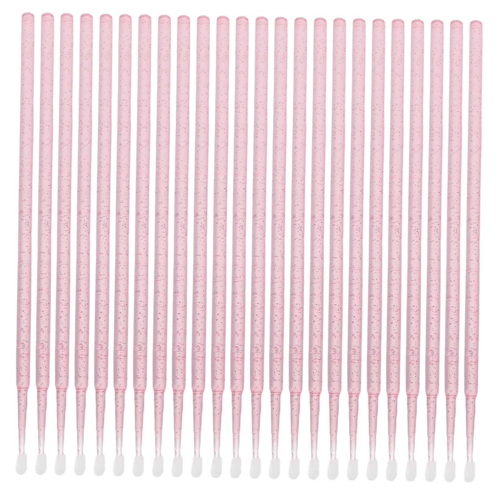 Mikinona 100pcs Micro Applicator Brush Soft Swabs Perfect for Eyelash Extensions Portable Box