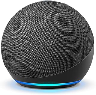 Echo Dot (4th Gen, 2020 release) | Smart speaker with Alexa | Charcoal