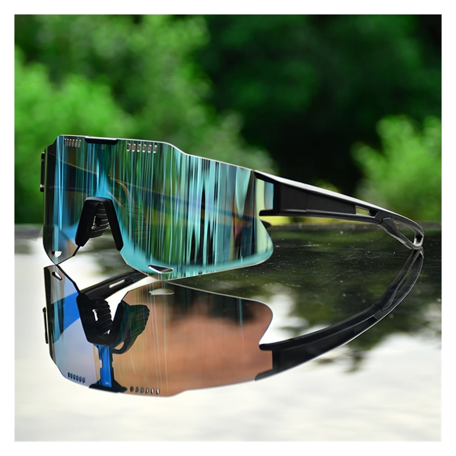 Okulary Rowerowe Proste Okulary Sportowe, Gogle Rowerowe(J)