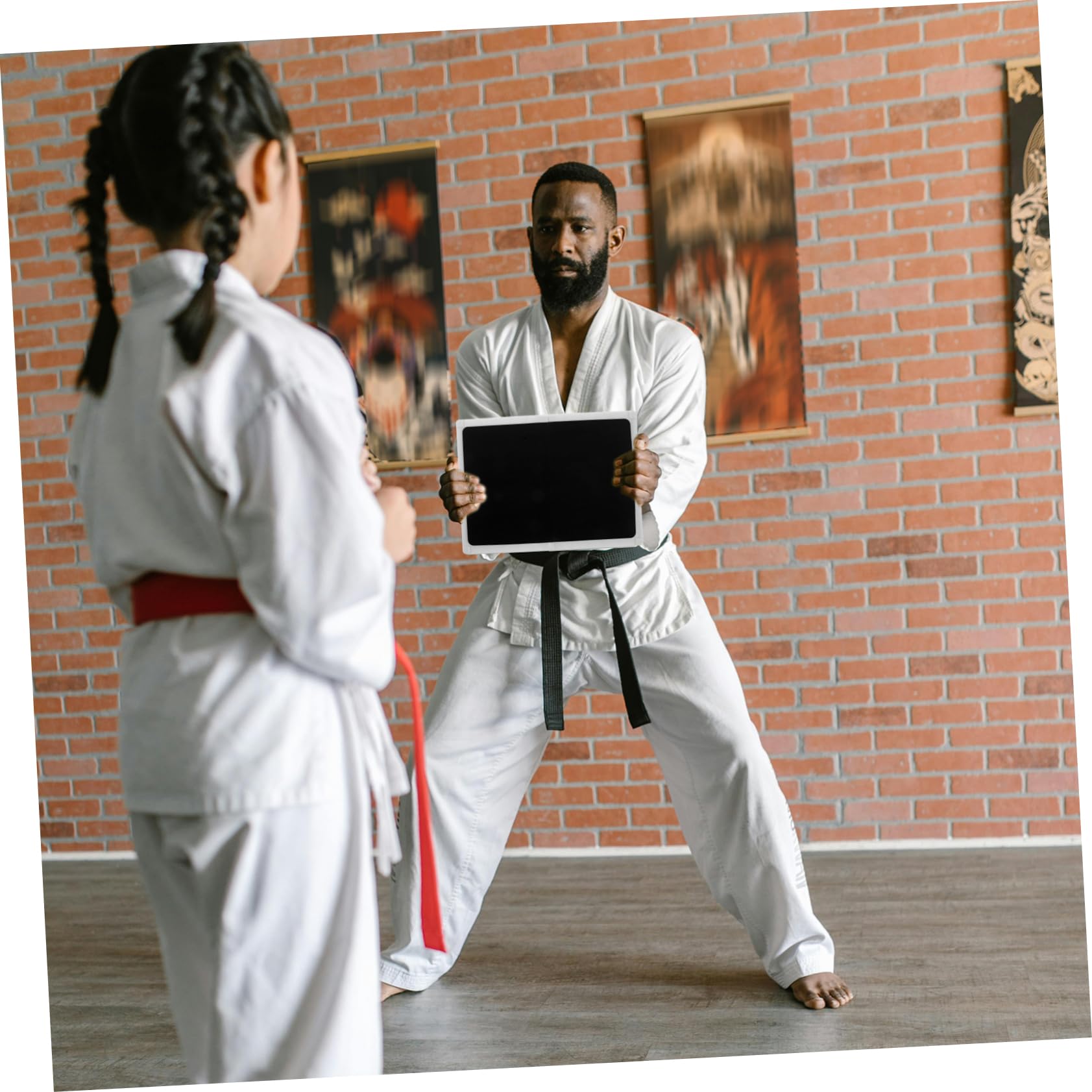 Kisangel Taekwondo-Brechbrett Taekwondo zubehör Karate-Bretter Taekwondo- wiederverwendbares Brechbrett Brettbrechen für Taekwondo Taekwondo-Trainingsausrüstung Eva Black
