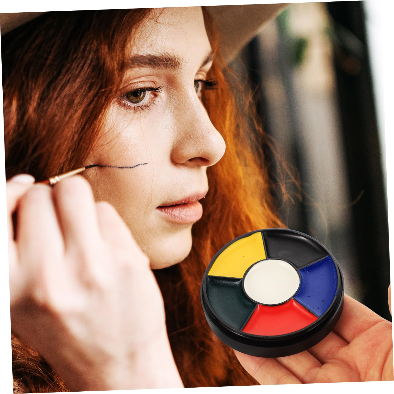 Artibetter 5 Piezas Pintura Facial Herida Falsa Kit de Colores para Halloween y Cosplay Pigmentos Seguros Máscaras y Maquillaje Creativo