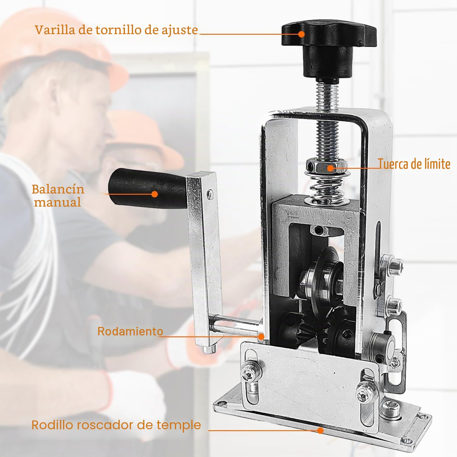 Pelacables Electricista Automático, Pelador de Cables Accionada por Manivela o Taladro, Maquina Pelacables Eléctrica Cobre, Pelador Automático para Reciclaje de Residuos de Cobre(aleación de aluminio)