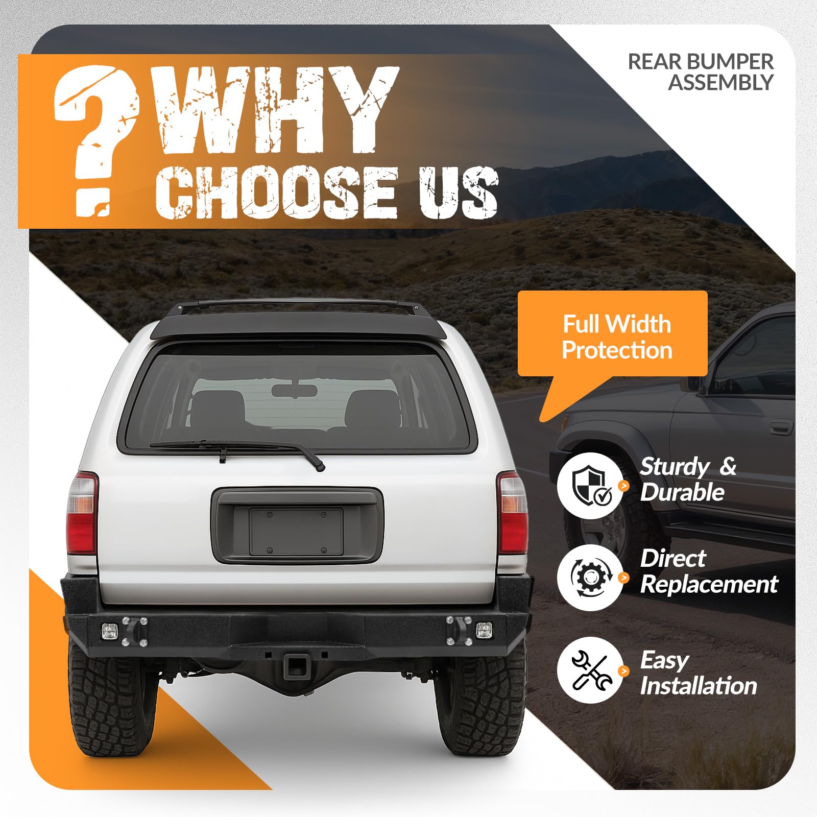 4runner Rear Bumper 3rd Gen