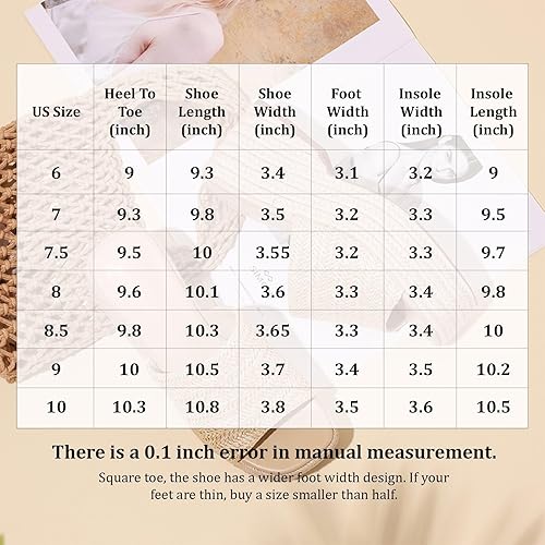 Miniatura 7 de Sandalias de alpargata de plataforma para mujer, sandalias de cuñas de verano con forma plana, puntera abierta, bohemia, playa, boda