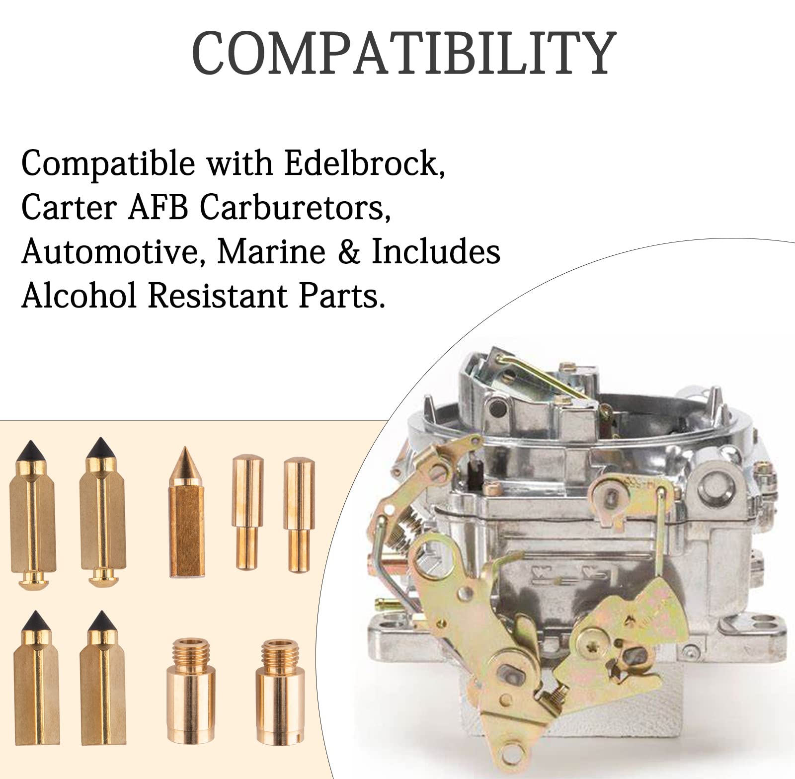 Kit De Reconstrucción Del Carburador Edelbrock Carb Repair
