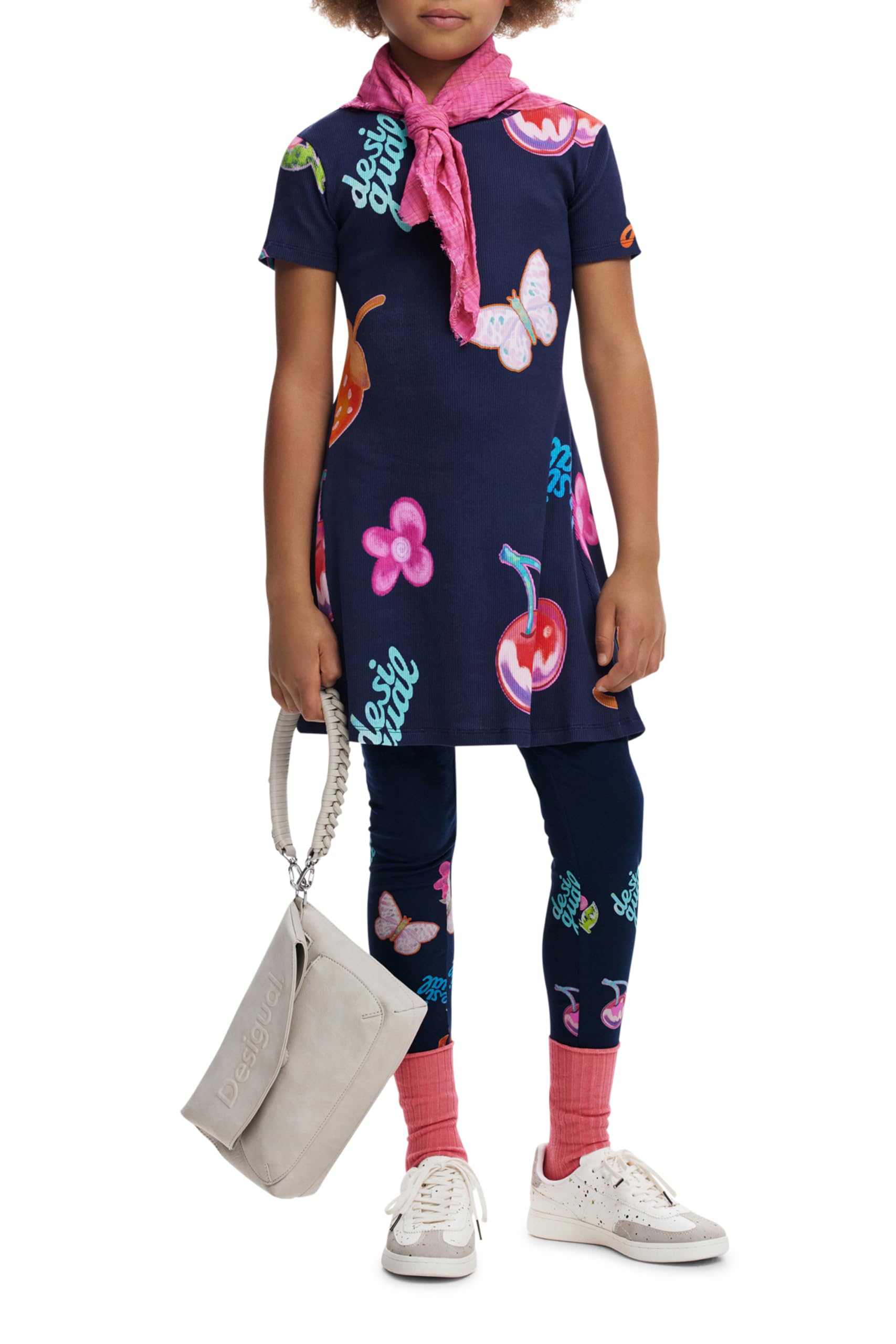 Desigual Vest_Carola, 5000 Navy, 7/8