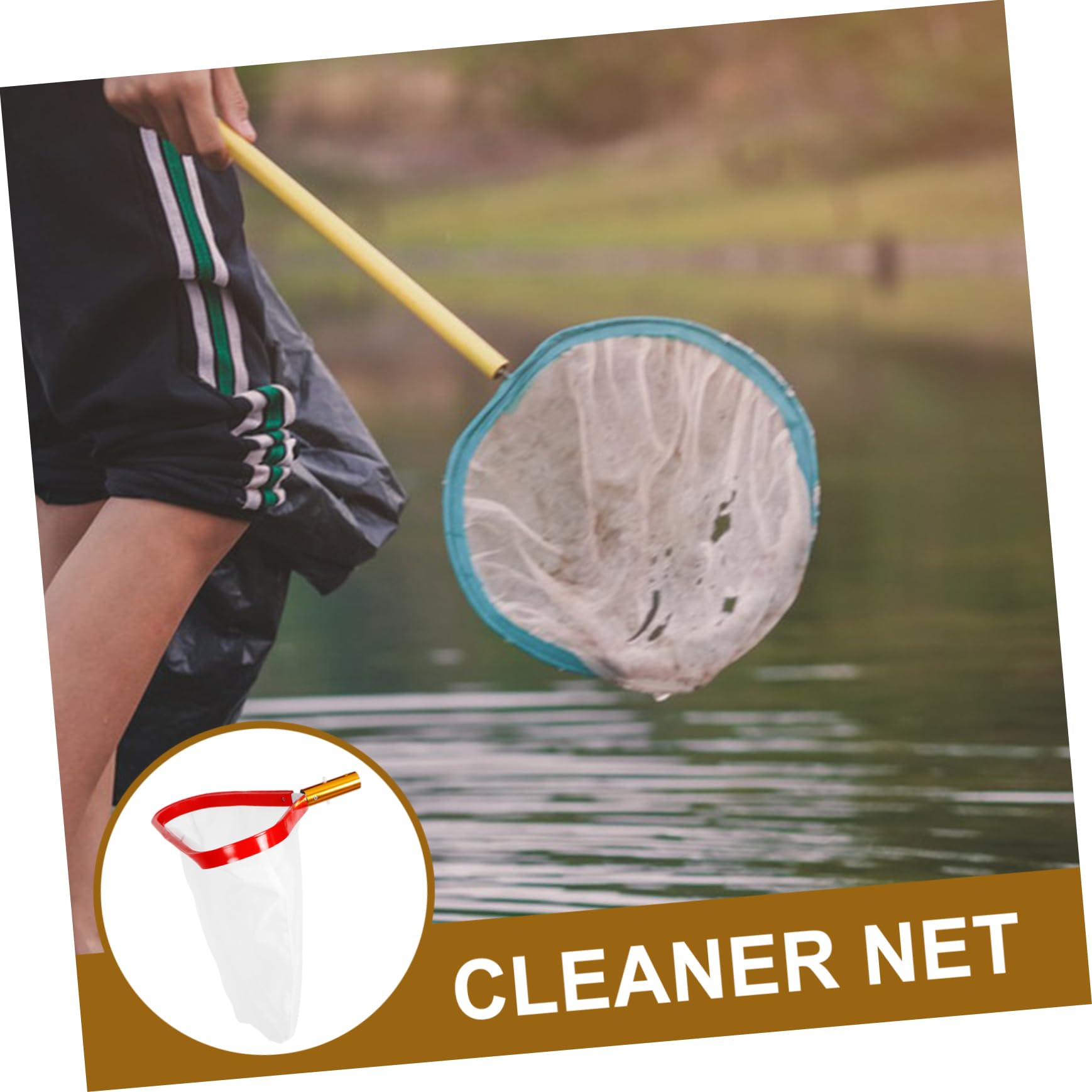 Hoja De Red Piscina Skimmer Net Piscina Limpiador Tanque De Peces De Red Piscina Accesorios Piscina De Seguridad Piscinas Suministros De Limpieza Cuchara De Red Piscina De Malla