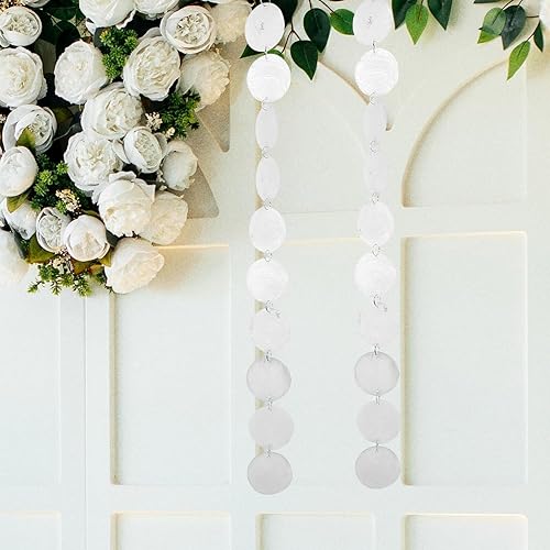 Miniatura 4 de Colgante de carillón de viento transparente natural para decoración de patio, balcón, elegante campana de viento colgante para interiores y