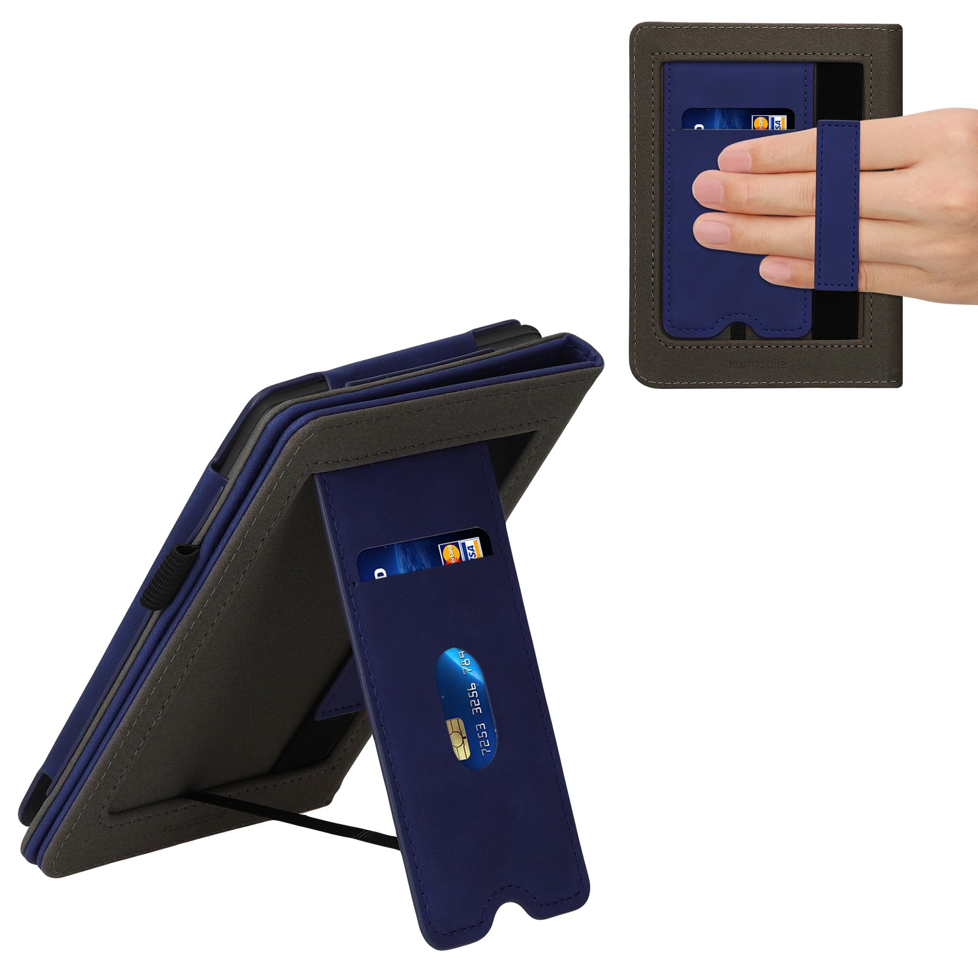 kwmobile Étui pour liseuse électronique Compatible avec Kobo Clara 2E - Étui Housse Rabat