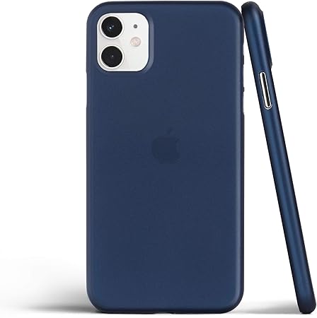 Capa fina para iPhone 11 da Totallee, capa ultrafina e minimalista – para  Apple iPhone 11 (2019), Azul marinho | Amazon.com.br