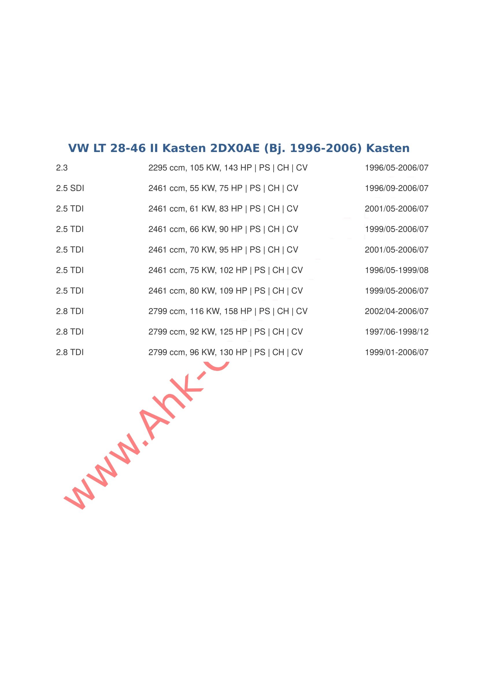 ATTELAGE avec faisceau 7 broches | Mercedes Sprinter W901-05 / Volkswagen LT 28 - 35 de 1995 à 2006 Fourgon Bus (empattement = 3050mm, roues arrière simples) / crochet «col de cygne» démontable avec outils