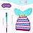 WERNNSAI Mermaid Piata - Mermaid Party Games Decorations Mermaid Tail Piata with Blindfold and Bat for Girls Kids Under the Sea Themed Birthday Party Supplies (12.5 x 16.5 x 3)