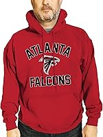 Vista 54 de Team Fan Apparel NFL Sudadera con Capucha Gameday para Adultos - Mezcla de Vellón Polar de Poliéster y Algodón - Mantente Caliente y Representa a Tu